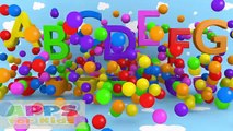 Learn ABC for Toddlers with 3D Prank Surprise Egg -Learn Alphabet from A to G for Kids Preschool