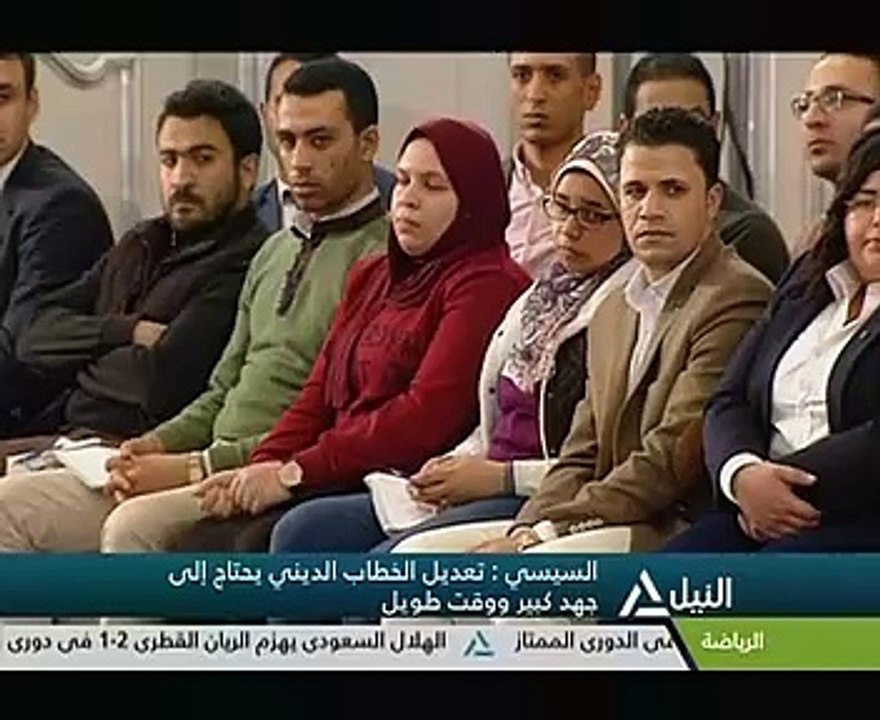 الرئيس السيسى: تجديد الخطاب الدينى يحتاج جهد كبير ووقت أطول
