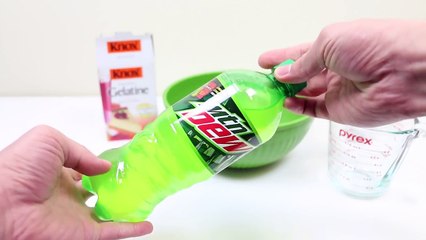 How to Make Real Mountain Dew Soda Jelly DIY Recipe