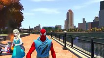 Spiderman en Tren de Problemas con Motos de Carreras dibujos animados para los Niños con canciones infantiles Canciones de SH