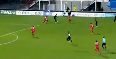 Alexandre Mendy Goal - Quevilly Rouen	0-1	Guingamp 01.03.2017