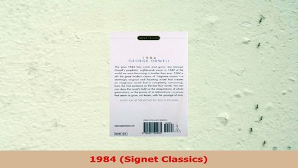 READ ONLINE  1984 Signet Classics