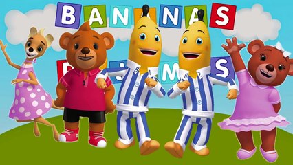 Bananas in Pyjamas new Finger Family | Nursery Rhyme for Children | 4K Video