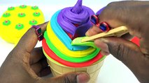 Jumbo Ice Cream playdoh Popsicles Surprises Paw Patrol Hello Kitty Inside Out Frozen Elsa