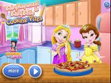 Cooking Games, Baby Rapunzel And Belle Cooking Pizza, Baby Disney Princess Cooking Pizza