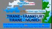 Gjermanlines nis fluturimet nga TIRANA për në Gjermani në Tiranë Munich Tiranë - Frankfurt, Tiranë Paris Tirane Brussels