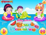 Baby Barbie Beach Slacking | Barbie Games | Dora The Explorer | Free Kids Games