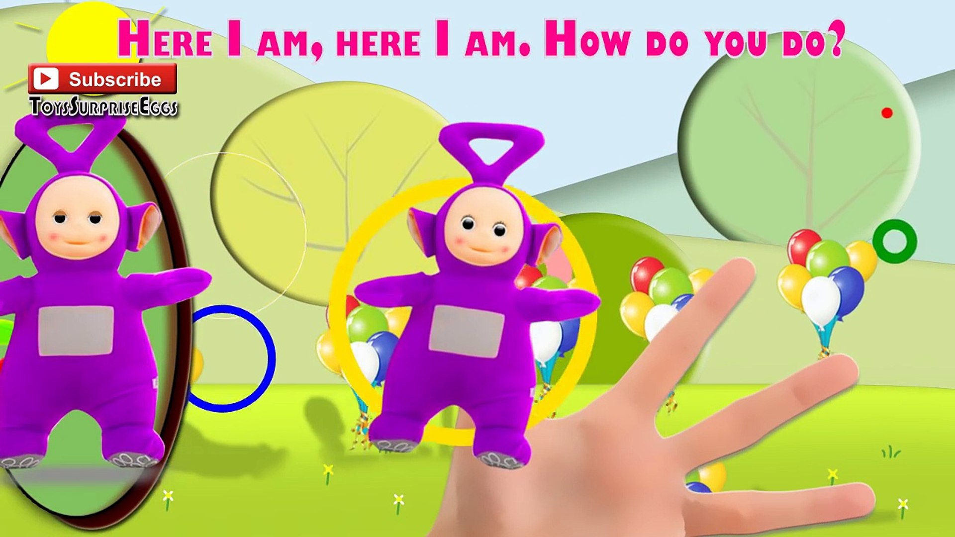 Teletubbies Finger Family Nursery Rhyme Kids SONGS Daycare Education | ToysSurpriseEggs