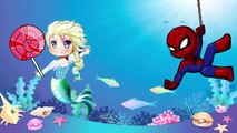 Frozen Elsa vs Masha Crying Spiderman ! Paw Patrol Bear Ice Cream Superheros in Real Life PJ Masks