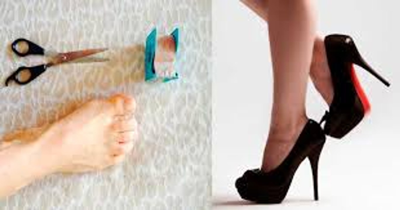117. Never more pain in the feet with high heels, this simple trick is the solution