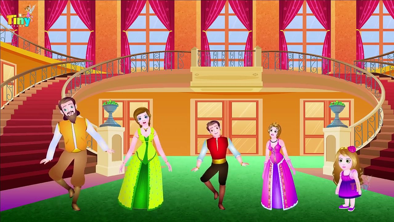 RAPUNZEL(Tangled) Finger Family Nursery Rhymes For kids By TINY DREAMS KIDS