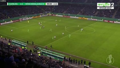 Bobby Wood Goal HD - Hamburger SV 1-2 Borussia Monchengladbach 01.03.2017 HD