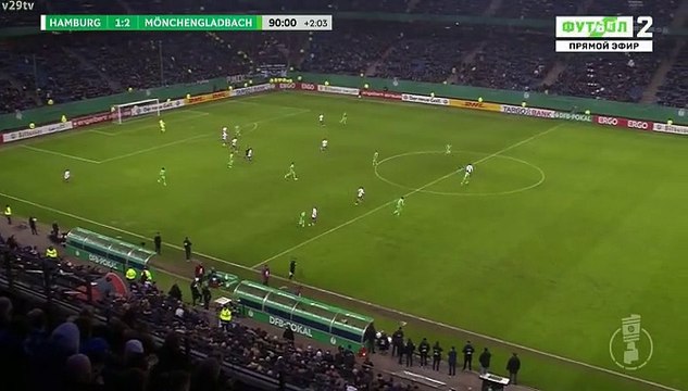 Bobby Wood Goal HD - Hamburger SV 1-2 Borussia Monchengladbach 01.03.2017 HD