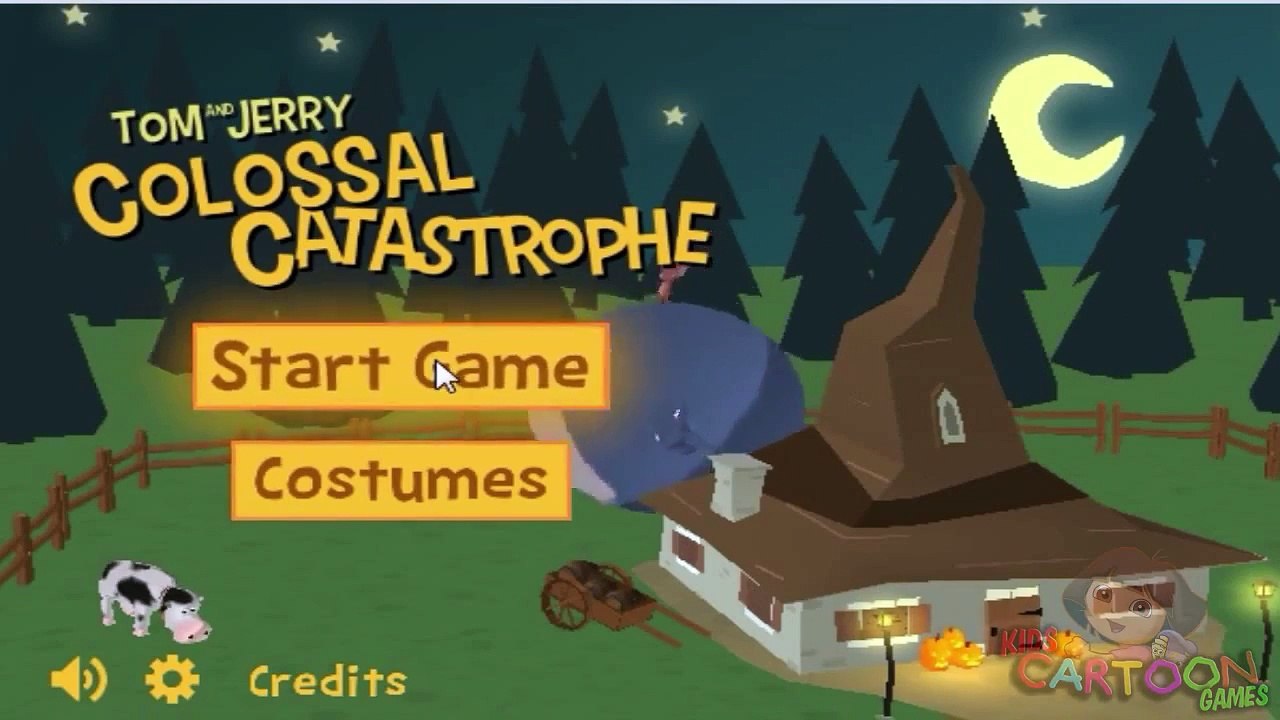 Tom and Jerry Colossal Catastrophe 3D Funny Game for Little Kids