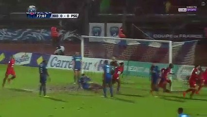 All Goals HD Chamois Niort 0-2 PSG 01.03.2017