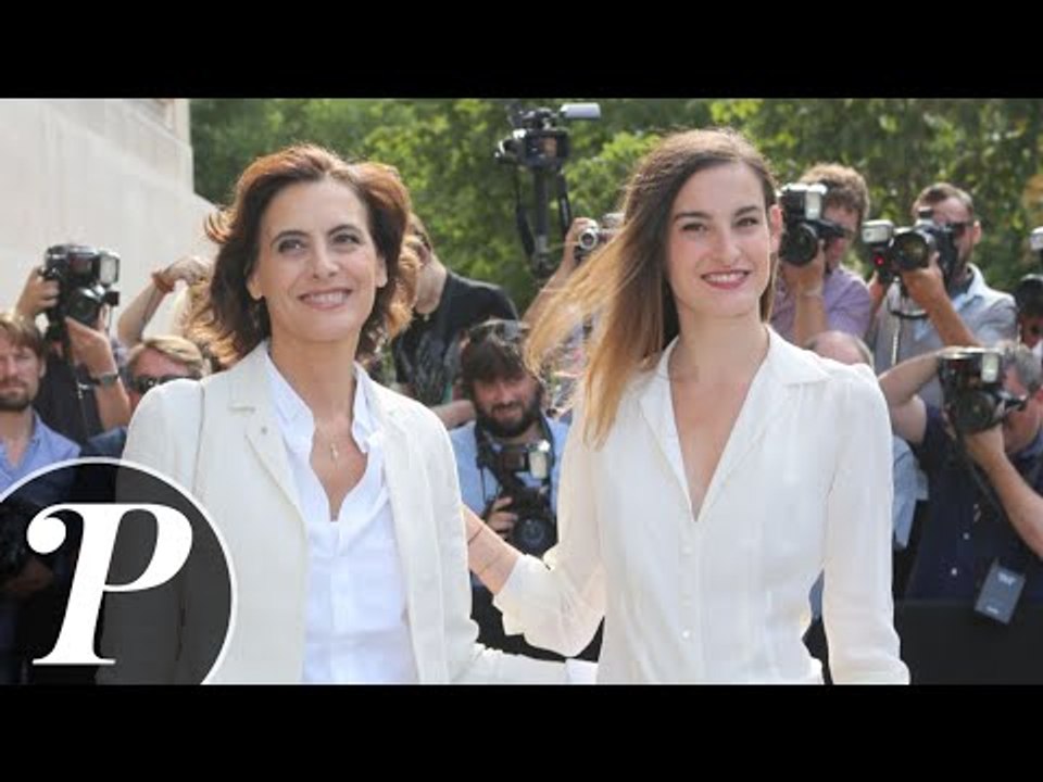 Fashion Week - Inès de la Fressange et sa fille Nine au défilé de Chanel