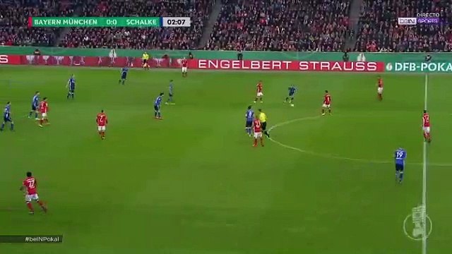 Robert Lewandowski Goal HD - Bayern Munich 1-0 FC Schalke 01.03.2017 HD