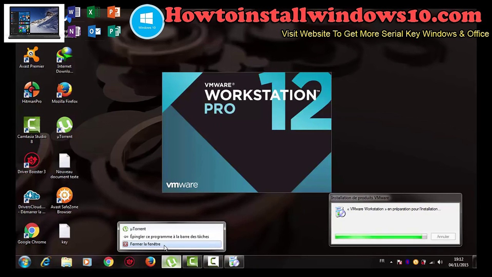 Vmware Serial Key 12 Workstation Free Pro