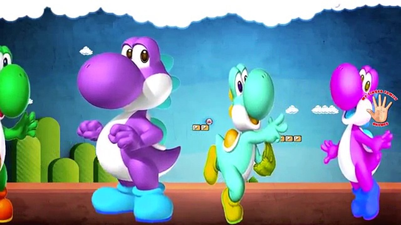 YOSHI Finger Family Song | MY FINGER FAMILY RHYMES