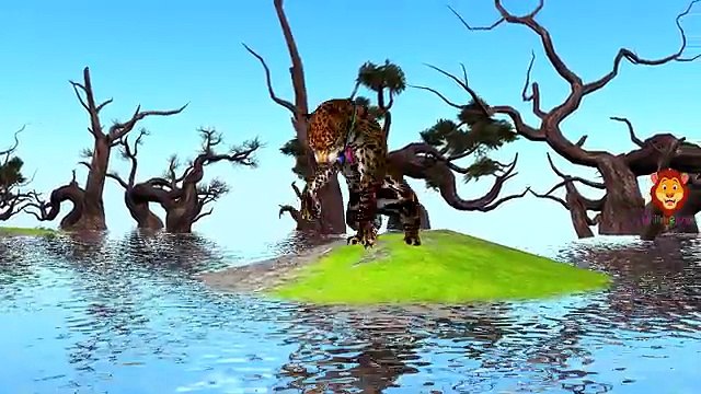 Dinosaurs Vs Lion Finger Family | Tiger Gorilla & More Animals Finger Family Songs | Short