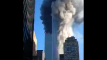 The 2nd World Trade Center Attack - flittering object