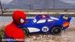 Lightning McQueen in Trouble Spiderman Helps McQueen Nursery Rhymes Songs For Children