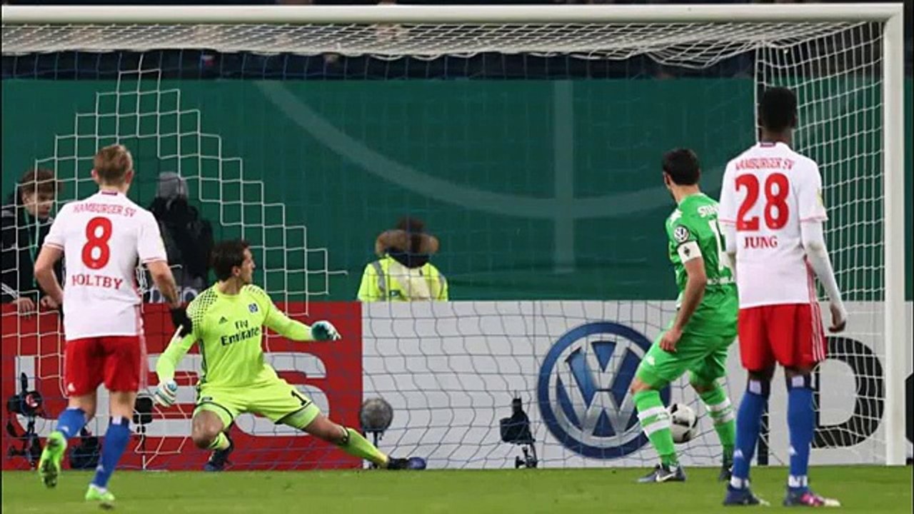 HSV – GLADBACH 1-2 Gladbach im Halbfinale – 2 Elfer, 2 Tore