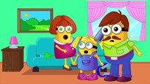 Masha And Dora Minions Mommy Has a Baby Love Story! Surprise Eggs & Play Doh Nursery Rhyme