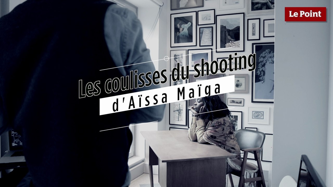 Les coulisses du shooting photo d'Aïssa Maïga