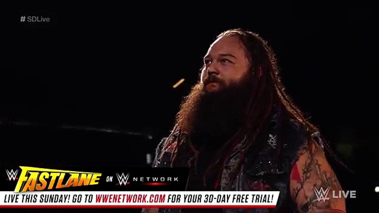 Randy Orton burns down the Wyatt Family Compound- SmackDown LIVE