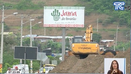 Correa visitó reasentamientos en Manabí