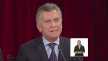 Una Argentina en pie e insertada en el mundo ve Macri en inicio de año legislativo