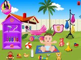 Cute Baby Bathing - Baby Outdoor Bathing - Best Baby Bathing Games - Video games for children