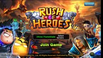 Rush of Heroes - Gameplay Walkthrough - First Impression iOS/Android