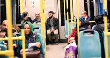 Mehmet Müezzinoğlu Metroyla Yolculuk Yaptı