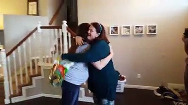 Elle apprend qu'elle va être grand-mère et c'est vraiment surprenant