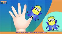 Finger Family Superheroes Minions | Nursery Rhymes for Children & Kids Songs