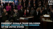 President Trump's  First Congressional Address