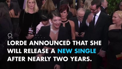 Lorde drops new single for the first time in nearly two years