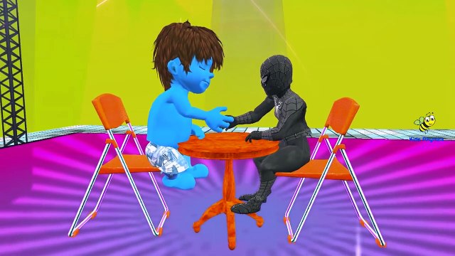 Colors Hulk Finger Family with Spiderman and Avengers and Superhero Nursery Rhymes