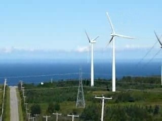2_Les éoliennes (dont Eole) de Cap-Chat, au Canada