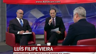 Luis Filipe Vieira fala em direto sobre Jesus pela primeira vez