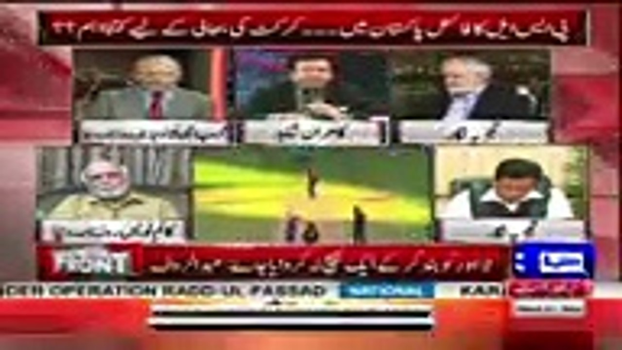 Haroon Rasheed Finally Response On Imran Khan Statement On PSL Final In Lahore