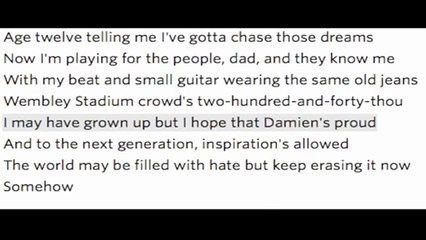 Ed Sheeran - Eraser (Lyrics )