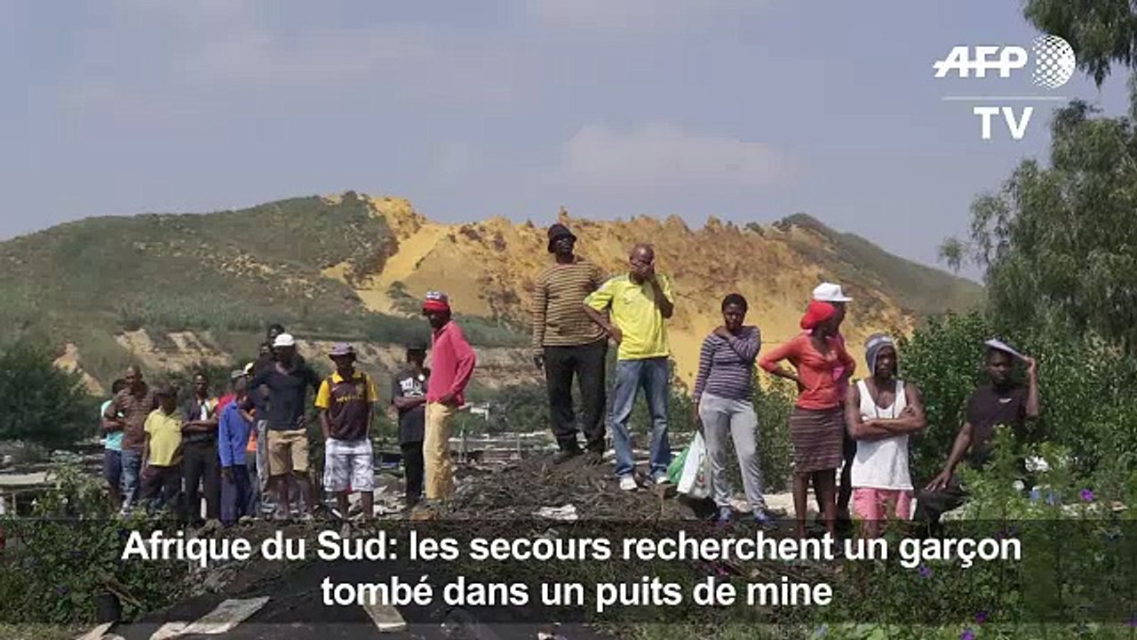 AfSud: Les secours recherchent un garçon dans un puits de mine