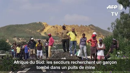 AfSud: Les secours recherchent un garçon dans un puits de mine