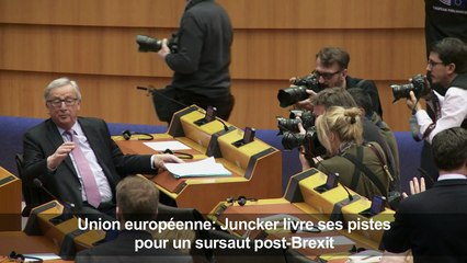 UE: Juncker livre ses pistes pour un sursaut post-Brexit