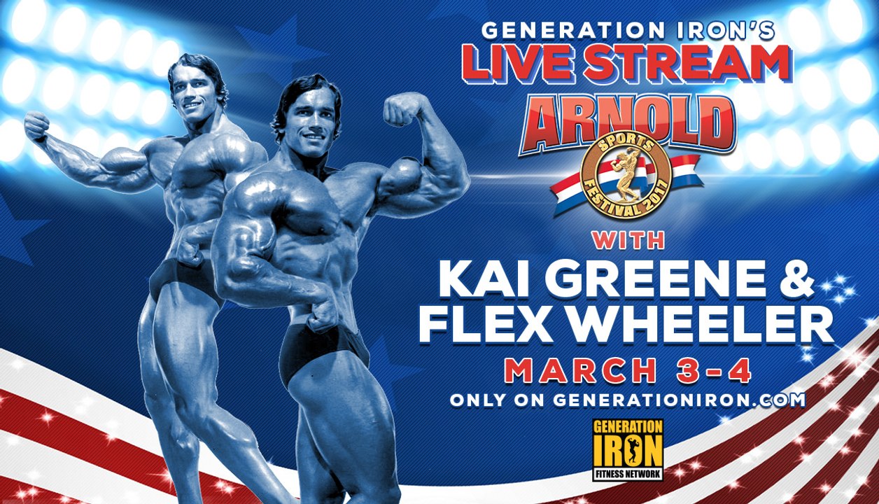 Watch Generation Iron's Arnold 2017 Live Stream | March and 4th! video Dailymotion