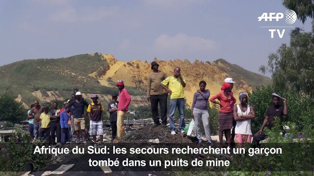 AfSud: Les secours recherchent un garçon dans un puits de mine