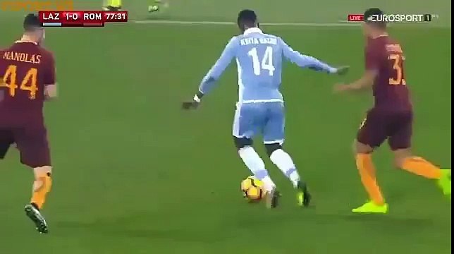 Le travail magnifique de Diao Baldé Keita, passeur décisif sur le but de Ciro Immobile